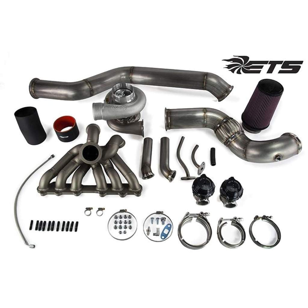 ETS 93-98 Toyota MK4 Supra PTE 6266 Gen 2 BB T4 Single Scroll Turbo Kit