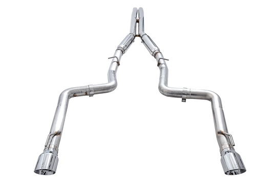 AWE Tuning Track Edition Exhaust w/ Chrome Silver Tips Dodge Charger 6.4 | 6.2 SC 2015-2023