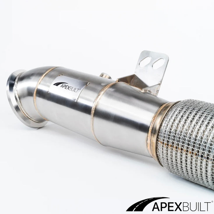 APEXBUILT® TOYOTA A90/A91 SUPRA RACE DOWNPIPE (B58, 2020+)