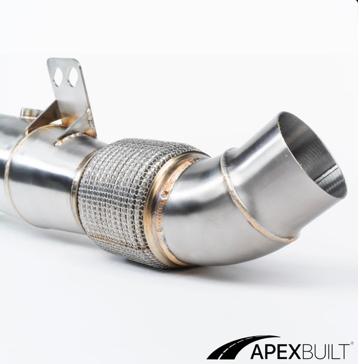 APEXBUILT® TOYOTA A90/A91 SUPRA RACE DOWNPIPE (B58, 2020+)