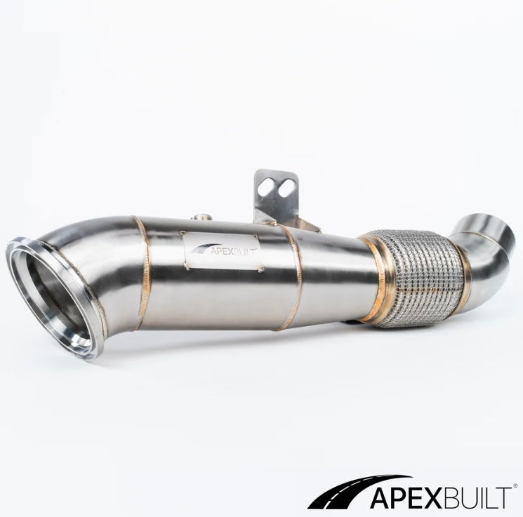 APEXBUILT® TOYOTA A90/A91 SUPRA RACE DOWNPIPE (B58, 2020+)