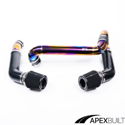 APEXBUILT® BMW G87 M2, G80 M3, & G82/G83 M4 TITANIUM FRONT MOUNT INTAKE KIT (S58, 2021+)