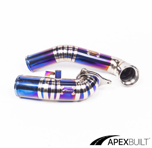 ApexBuilt® BMW B58 GEN 1Titanium Charge Pipe Kit (2015-19)