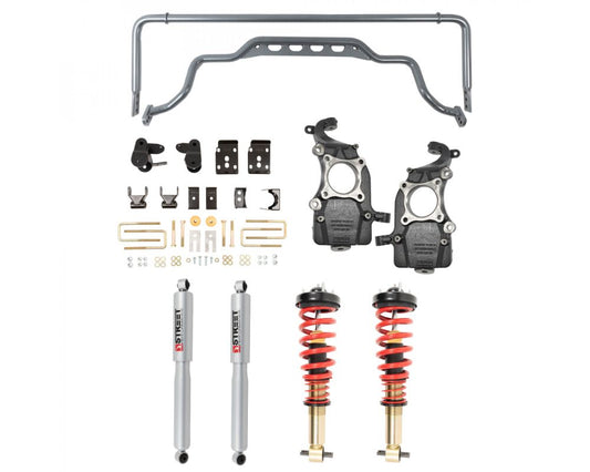 Belltech -3" to -5.5" Front & -6.5" Rear Performance Handling Kit Ford F-150 2WD 2021+