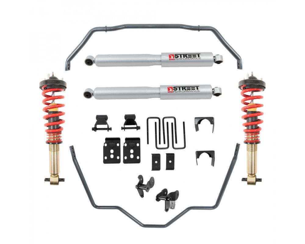 Belltech 0" to -3.5" Front & 5.5" Rear Performance Handling Kit Ford F-150 4WD 2021+