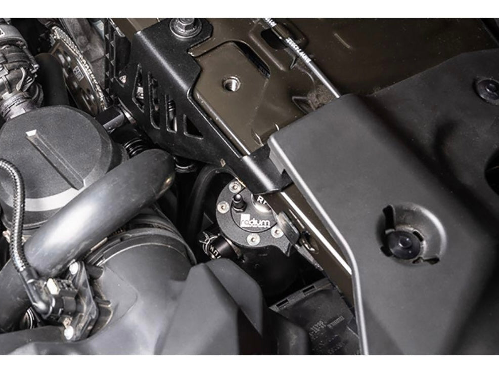 Radium Engineering Pcv Fluid Lock Catch Can Kit Toyota Mk5 Supra