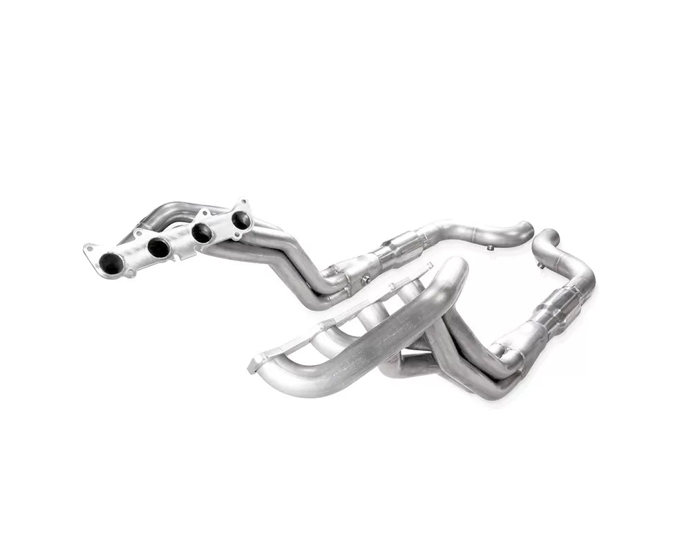 Stainless Works Power Headers w/ 1-7/8" Primary Tubes, Off-Road Lead Pipes & High Flow Cat Ford Mustang GT 2015-2022