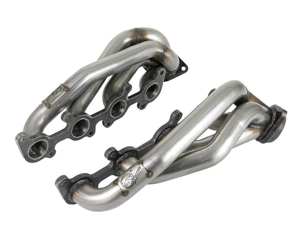 aFe POWER Twisted Steel 304 Stainless Steel Headers Ford F-150 2015-2022