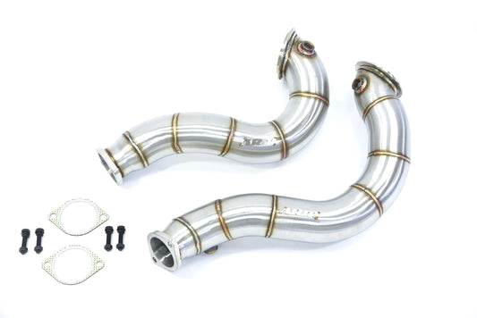 ARM motorsports BMW 135I N54 3" CATLESS DOWNPIPES