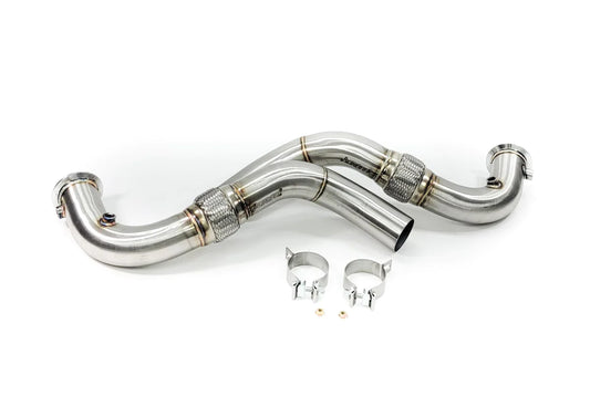 ARM motorsports BMW F10 550I N63 / N63TU 3" CATLESS DOWNPIPES