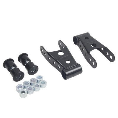 Belltech 1|2in Rear Drop Lowering Shackle Kit Ford F-150 All Cabs 4WD 2015-2018