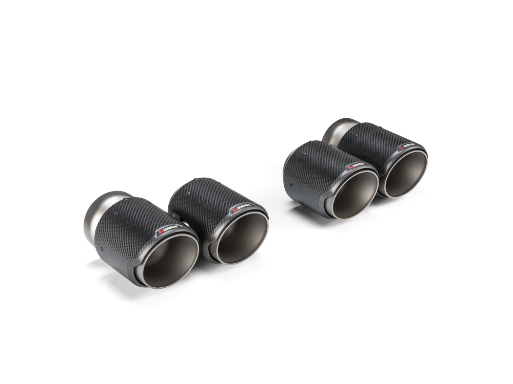 Akrapovic Carbon Cylindrical Tail Pipe Set BMW M3 G80 | M4 G82 2021+