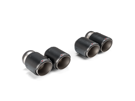 Akrapovic Carbon Cylindrical Tail Pipe Set BMW M3 G80 | M4 G82 2021+