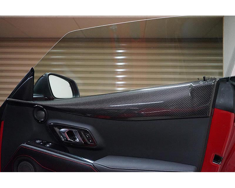 Revel GT Dry Carbon Door Trim Cover Toyota GR Supra 2020-2023