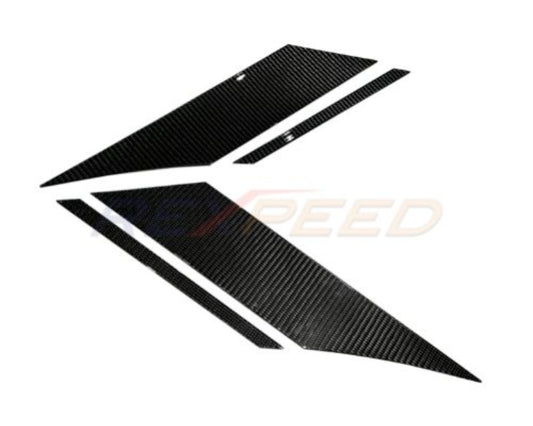 Rexpeed Carbon Fiber C-Pillar Decal- Toyota Supra GR 2020-2023