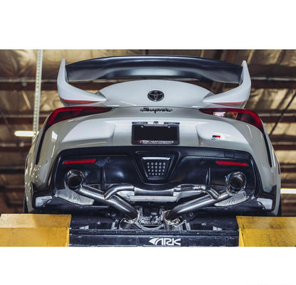 ARK Performance DT-S Catback Exhaust System w/ Burnt Tips Toyota Supra GR A90 2020-2023