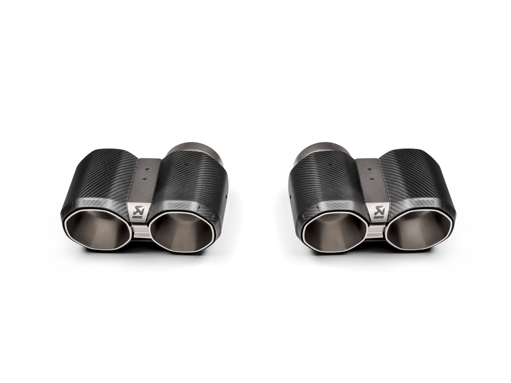 Akrapovic Carbon Octagonal Tail Pipe Set BMW M3 G80 | M4 G82 2021+