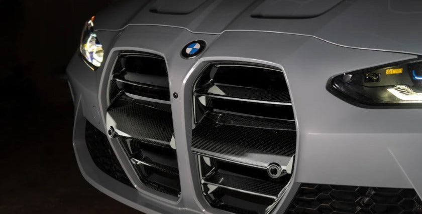 BMW M3 | M4 (G80/G82) G8X CARBON FIBER GT3 GRILLS